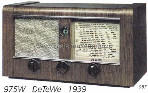 975W; DeTeWe (ID = 201) Radio