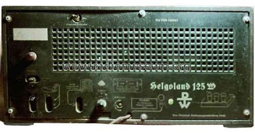 Helgoland 125W; DeTeWe (ID = 339305) Radio