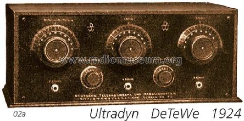 Ultradyn 5 Röhren Empfänger RE55; DeTeWe (ID = 185) Radio