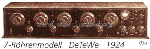 Ultradyn ; DeTeWe (ID = 186) Radio