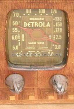 2811 ; Detrola; Detroit MI (ID = 368448) Radio