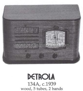 134A ; Detrola; Detroit MI (ID = 1404876) Radio
