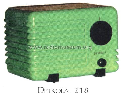 218 Pee-Wee; Detrola; Detroit MI (ID = 1466788) Radio