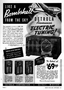 C-3 192 Series; Detrola; Detroit MI (ID = 1022970) Radio