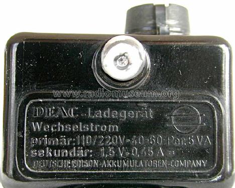 Kleinladegerät 278; DEAC, Deutsche (ID = 430172) Power-S