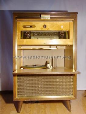 Polydor Musiktruhe C62 DG Ch= Siemens C62; Deutsche Grammophon- (ID = 2709030) Radio