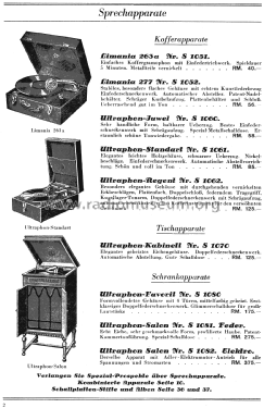 Kabinett ; Deutsche Ultraphon (ID = 1992001) TalkingM