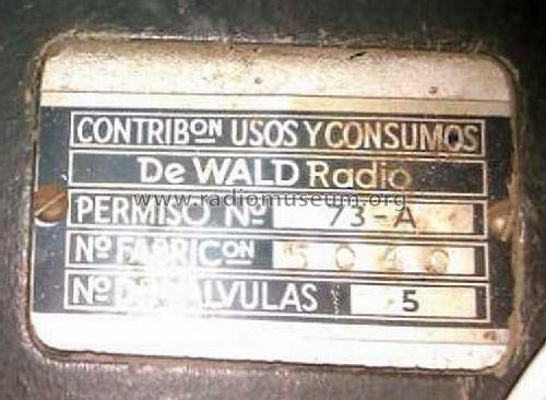 230; de Wald; Barcelona (ID = 1398381) Radio