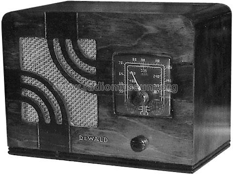 521 ; DeWald Radio Mfg. (ID = 1179824) Radio