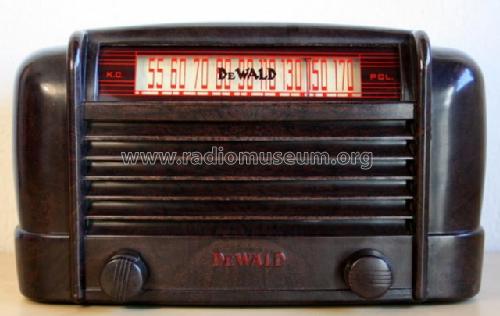 A500 ; DeWald Radio Mfg. (ID = 1941297) Radio