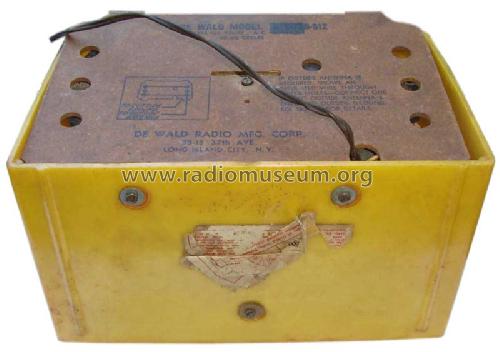 B-512 Jewel ; DeWald Radio Mfg. (ID = 816149) Radio