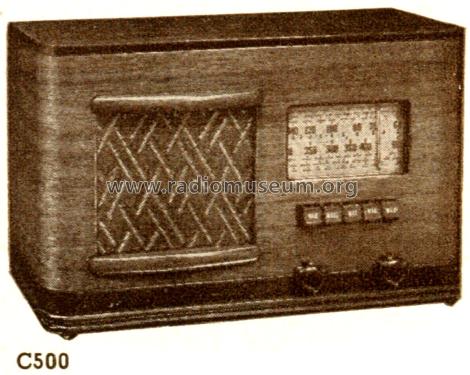 C500 ; DeWald Radio Mfg. (ID = 1659953) Radio