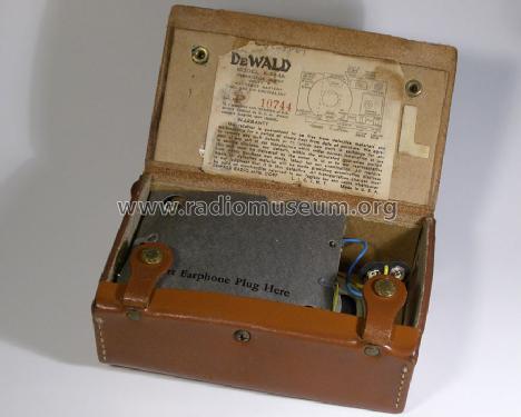 K-544A ; DeWald Radio Mfg. (ID = 526378) Radio