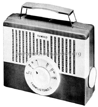 K-701-A ; DeWald Radio Mfg. (ID = 500343) Radio