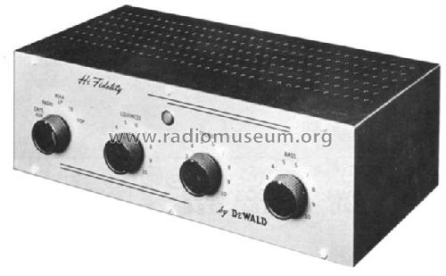 L-5000 'Troubadour' ; DeWald Radio Mfg. (ID = 770994) Ampl/Mixer