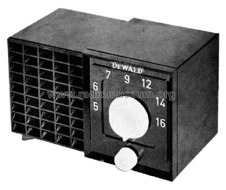 M-550 ; DeWald Radio Mfg. (ID = 611999) Radio