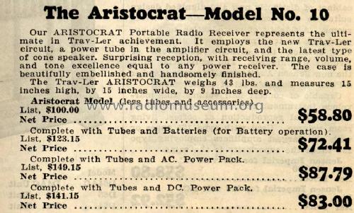 Pierce-Airo Battery Receiver ; DeWald Radio Mfg. (ID = 693943) Radio