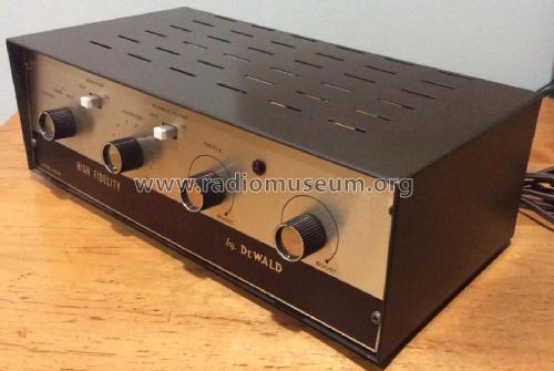 Hi-Fi Amplifier R-5000; DeWald Radio Mfg. (ID = 2449289) Verst/Mix