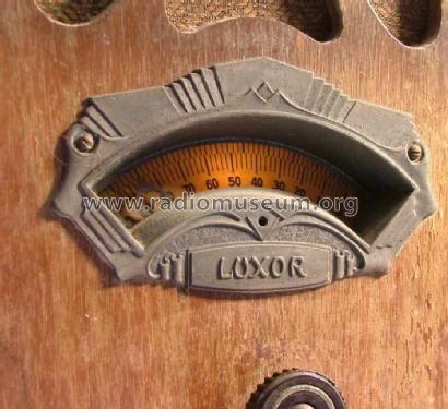 unknown Luxor ; DeWald Radio Mfg. (ID = 1551069) Radio