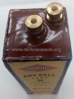 Diamond 1.5 Volt Dry Cell Type X Mk II; Diamond brand, (ID = 2463562) A-courant