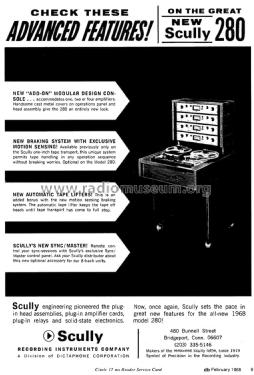 Scully 280; Dictaphone Co.; New (ID = 1818133) R-Player