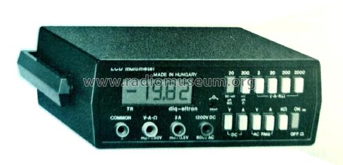 Digital Multimeter TRU-RMS, M-3002; Dig-eltron brand, (ID = 2706590) Equipment