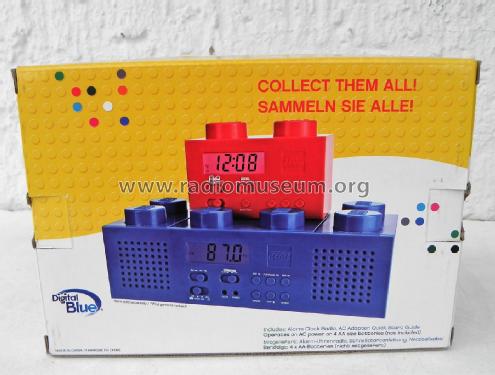 Lego Portable Clock Radio LG11007; Digital Blue Inc.; (ID = 2849398) Radio