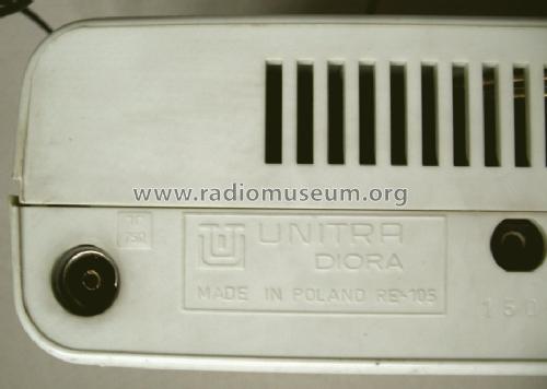 Pionier RE-105; Unitra DIORA - (ID = 632256) Radio