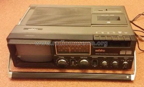 Saisho - Television-Radio Cassette-Recorder TCR55; Dixons Retail plc; (ID = 1834609) TV Radio