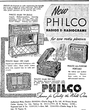 Philco 1253; Dominion Radio & (ID = 2759290) Radio