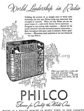 Philco 816; Dominion Radio & (ID = 2756423) Radio