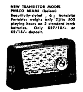 La Gloria Transistor 6T; Dominion Radio & (ID = 2939634) Radio