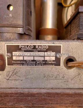 Philco 38-10 Code 121; Dominion Radio & (ID = 3049073) Radio