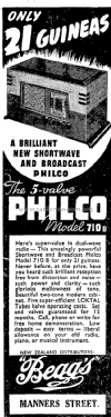 Philco 710B; Dominion Radio & (ID = 3069711) Radio