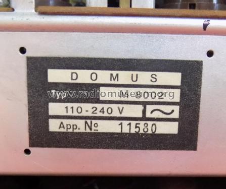 M8002; Domus Marke, (ID = 2079677) Radio