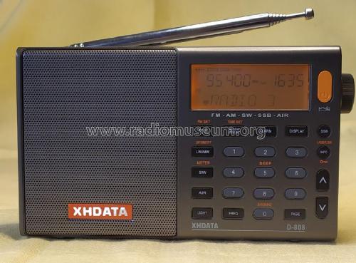 XHData FM-AM-SW-SSB-Air D-808; Dongguan Xinhuaide (ID = 2763066) Radio