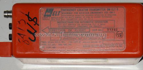 Emergency Locator Transmitter DM ELT 6.1; Dorne & Margolin; (ID = 1922026) Commercial Tr