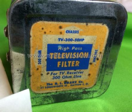 High Pass Television Filter TV-300-50HP; Drake, R.L. (ID = 1762106) Antena