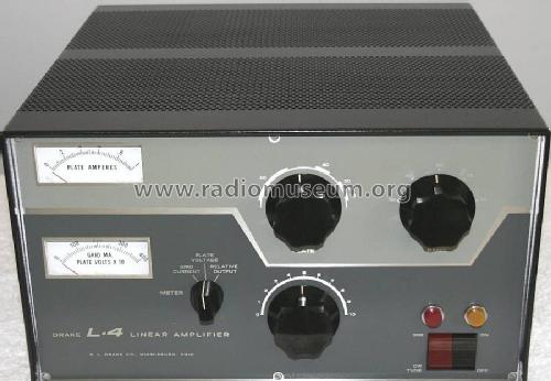 Linear Amplifier L-4; Drake, R.L. (ID = 187106) Amateur-D