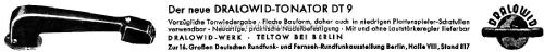 Tonator DT9; Dralowid-Werk (ID = 1794624) Microphone/PU