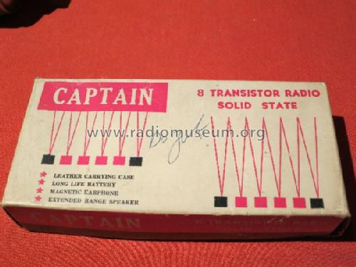 Captain Deluxe 8 Transistor Solid State HF-607; Dreamland (ID = 1312281) Radio