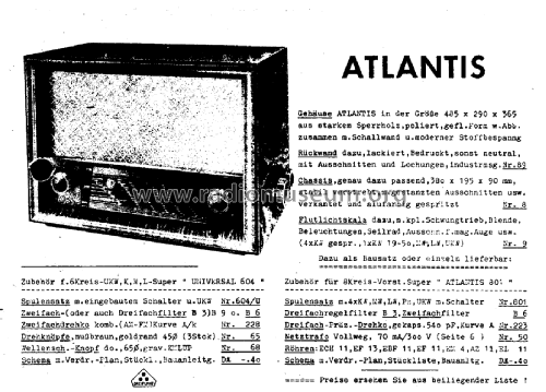 Atlantis ; Dreipunkt-Gerätebau, (ID = 2997157) Kit