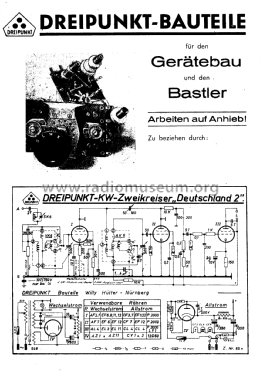 Dreipunkt-KW-Zweikreiser Deutschland 2 ; Dreipunkt-Gerätebau, (ID = 2998303) Kit