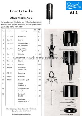 Abwurfsäule AS 3; Dual, Gebr. (ID = 2785943) Misc