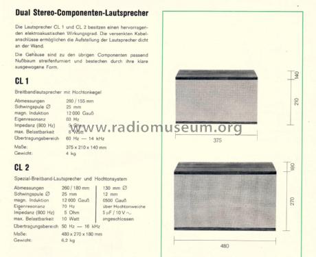 CL1; Dual, Gebr. (ID = 1975081) Speaker-P