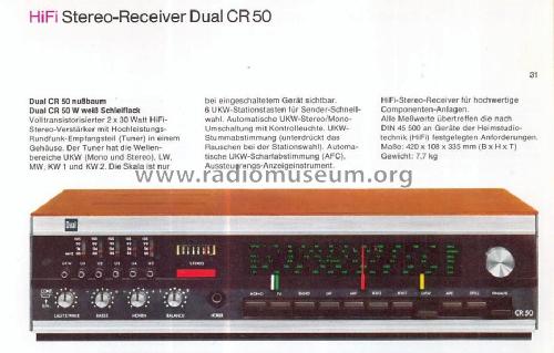 CR50; Dual, Gebr. (ID = 1775010) Radio