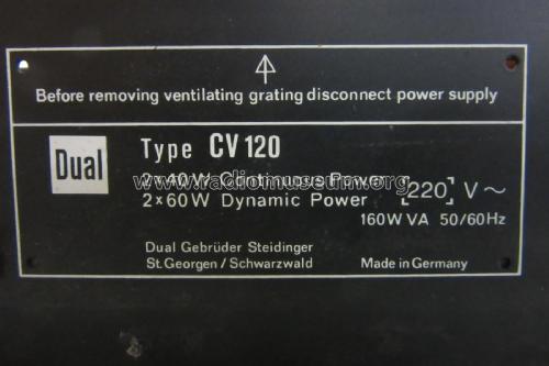 CV120; Dual, Gebr. (ID = 2086355) Ampl/Mixer