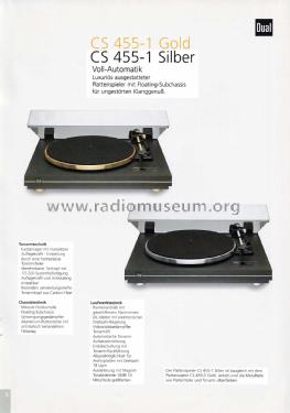 Dual Plattenspieler Turntable Platine Disques Katalog Schneider Electronics AG 2000; Fehrenbacher GmbH, (ID = 3029013) Paper