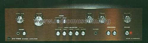 Stereo Amplifier CV1100; Dual, Gebr. (ID = 483889) Ampl/Mixer
