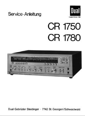 Computer Controlled Sythesizer Receiver CR1750; Dual, Gebr. (ID = 1775668) Radio